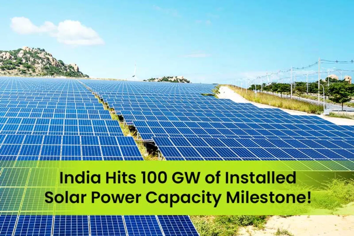 India's Solar Milestone: 100 GW