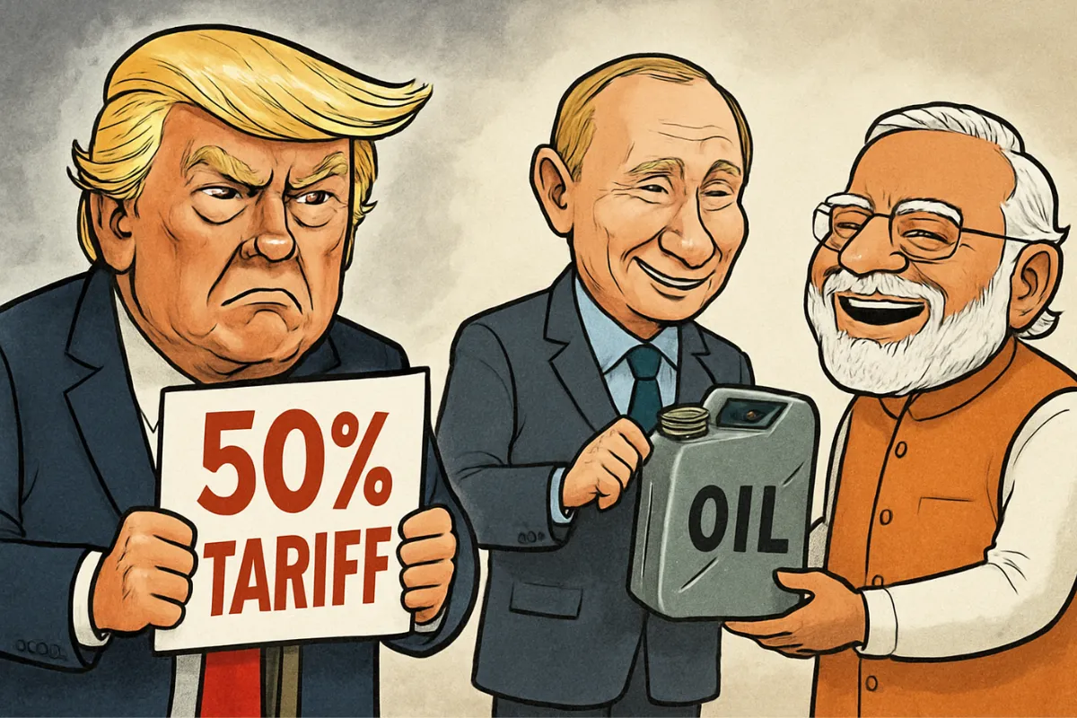 Trump Sanctions India to stop Russia