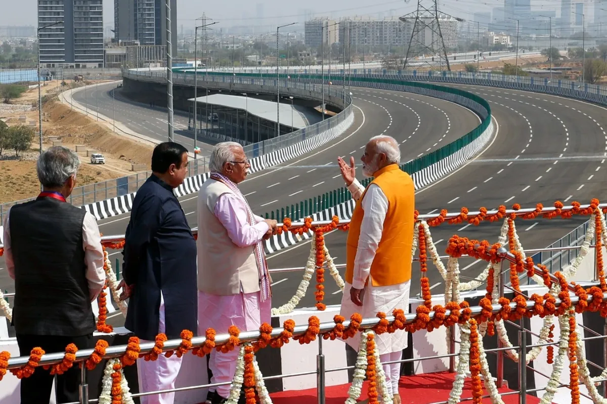 PM Modi Opens Dwarka Expressway in Delhi