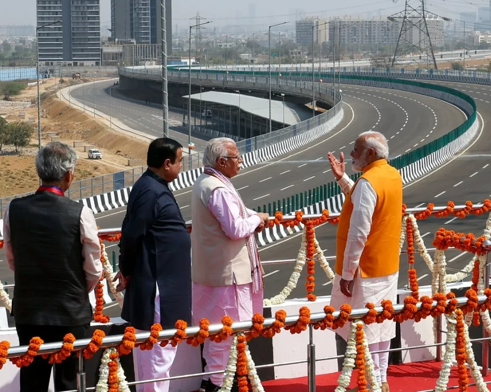 PM Modi Opens Dwarka Expressway in Delhi