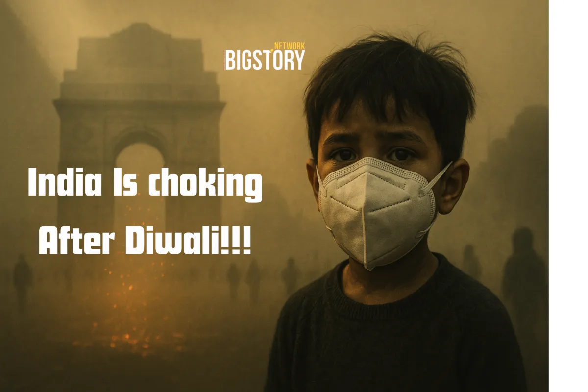 Green Crackers Failed. India Choked from SMOG Emergency