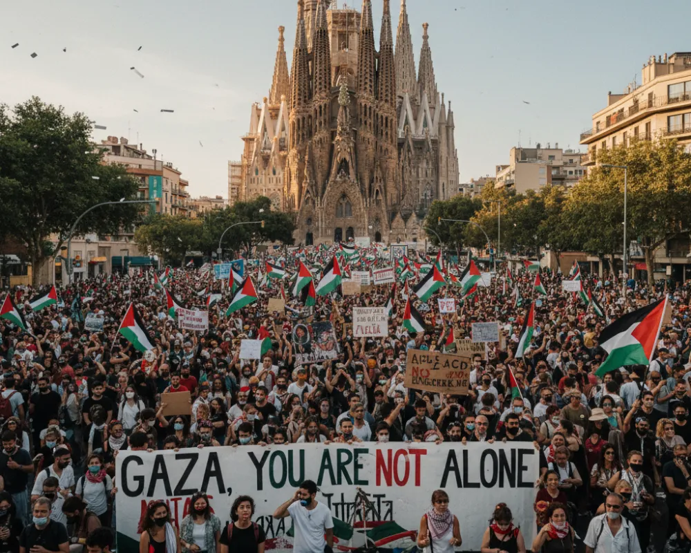 Israel Intercepts Gaza Aid Flotilla, Detains 450+ Activists