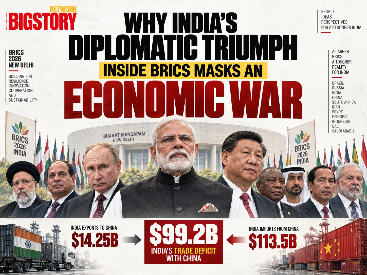  Why India’s Diplomatic Triumph Inside BRICS Masks an Economic War