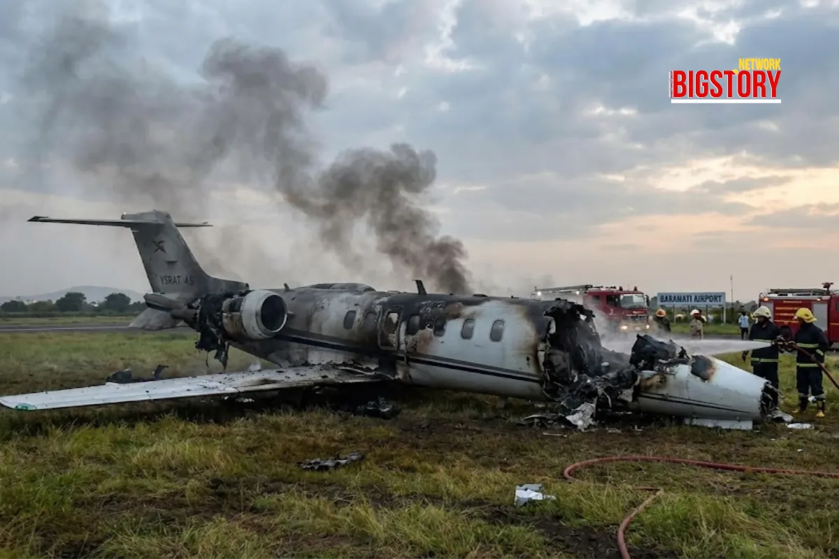 Ajit Pawar Dies in Plane Crash: 5 Dead in Baramati, State Holiday Declared