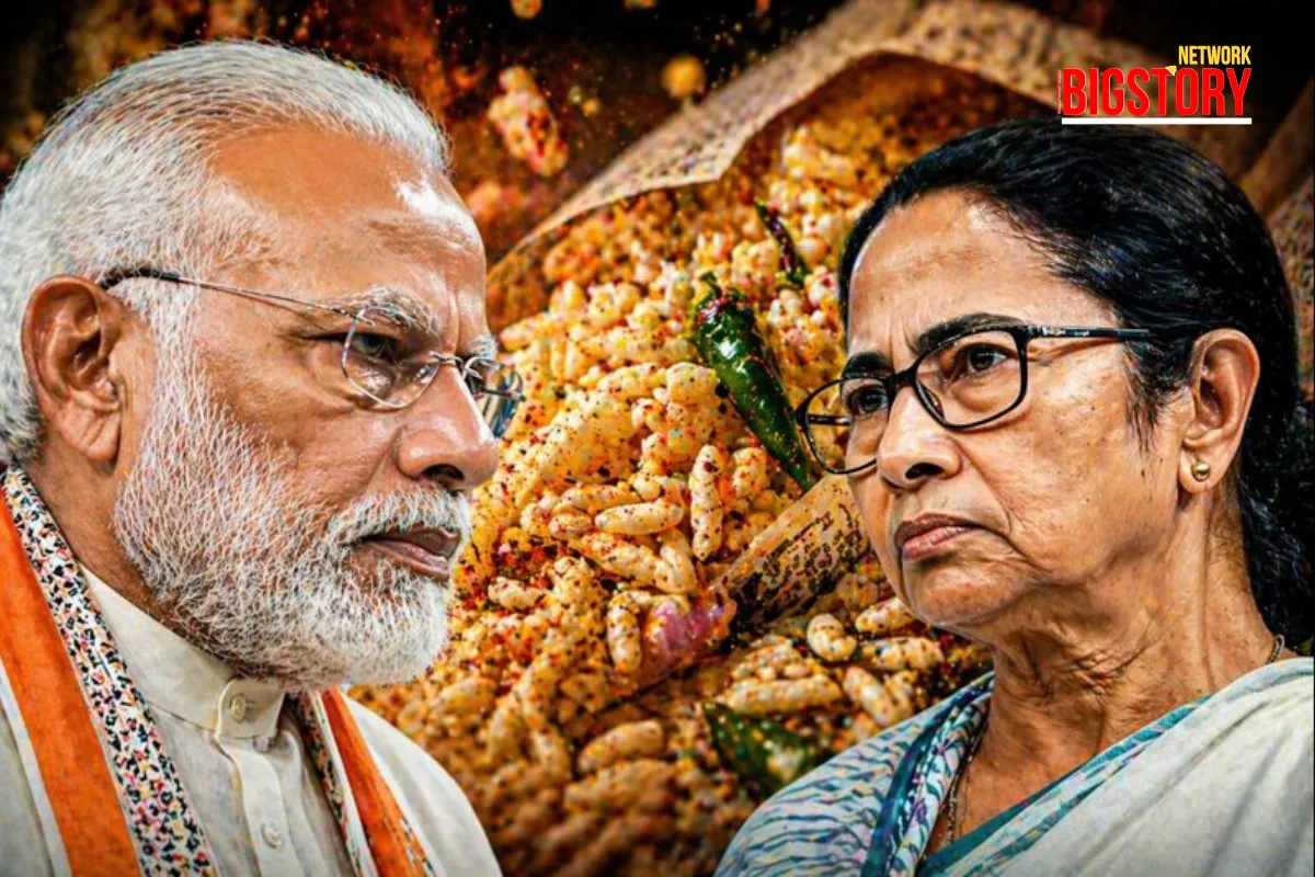 'I Ate It, But TMC Felt the Spice': PM Modi Weaponizes ₹10 Street Snack in Viral Jibe at Mamata Banerjee