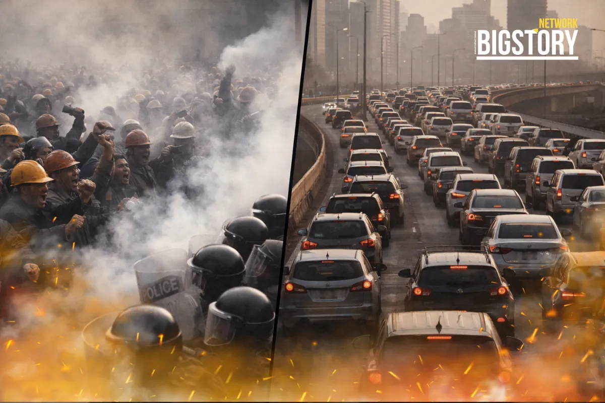 Cars Torched, Borders Blocked: Noida Factory Wage Protests Explode into Violence