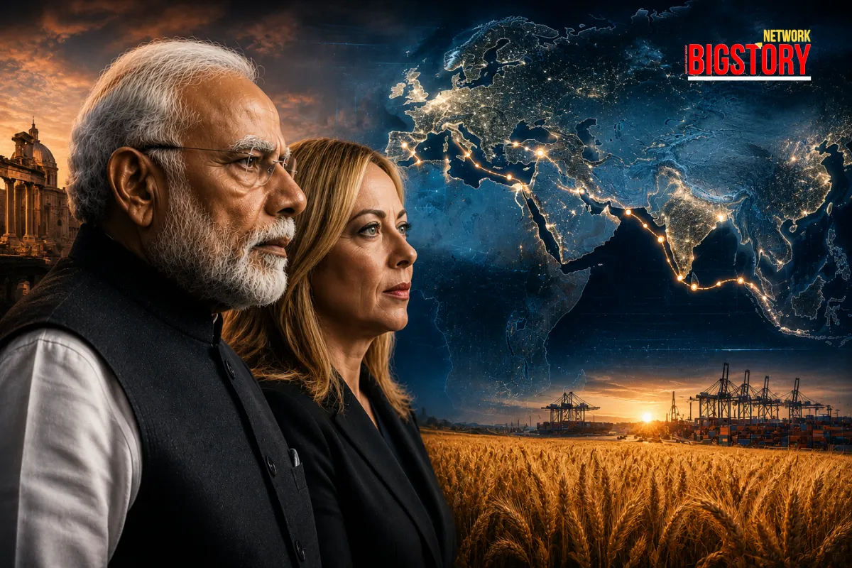 The Mediterranean Anchor: Modi Pushes IMEC and Food Security in Final Rome Summit