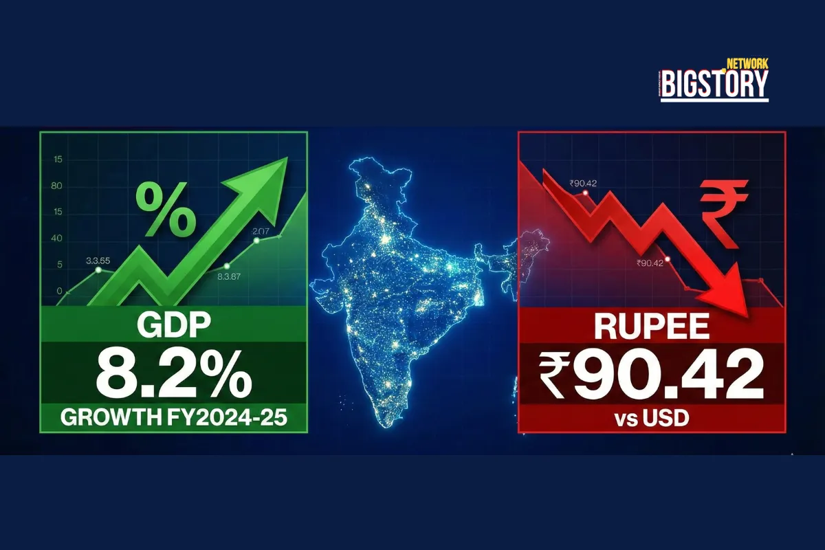 Rupee Crashes to 90: Why Strong GDP Can't Save India's Currency