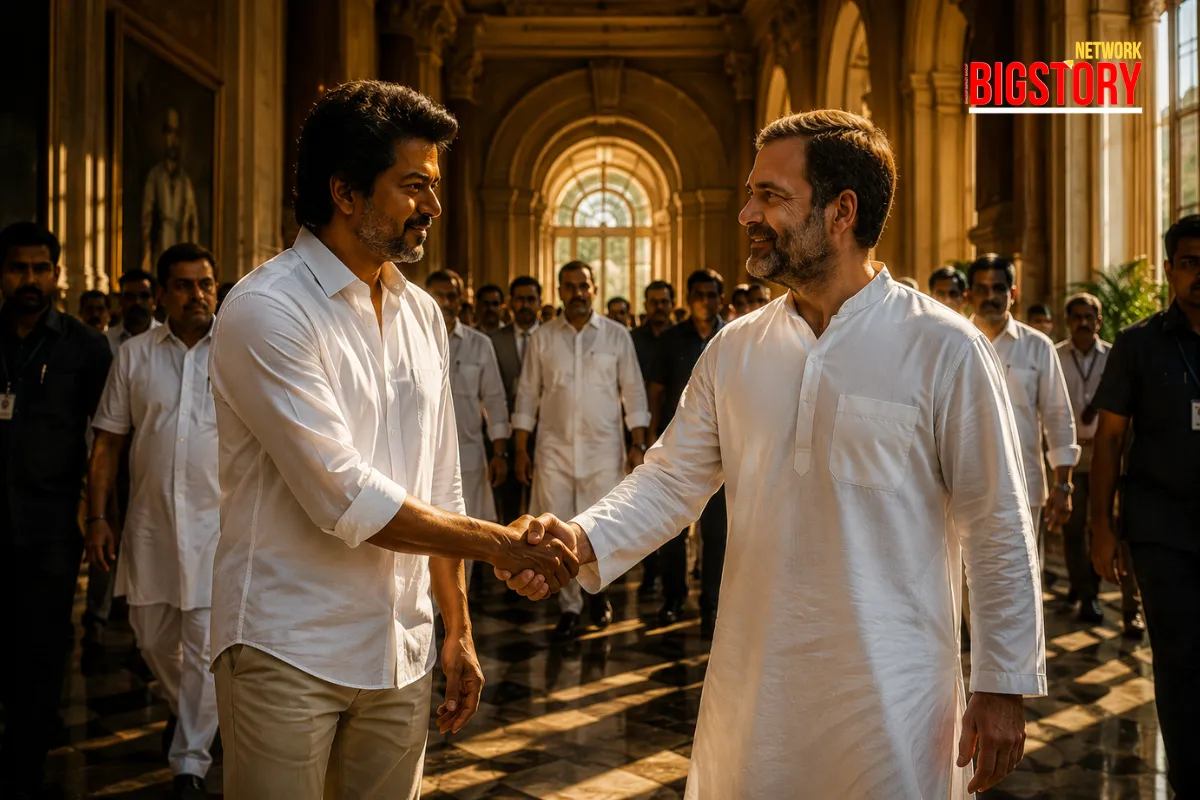 The 59-Year Exile Ends: Congress Dumps DMK, Inks Historic Power-Sharing Deal to Make Thalapathy Vijay Chief Minister