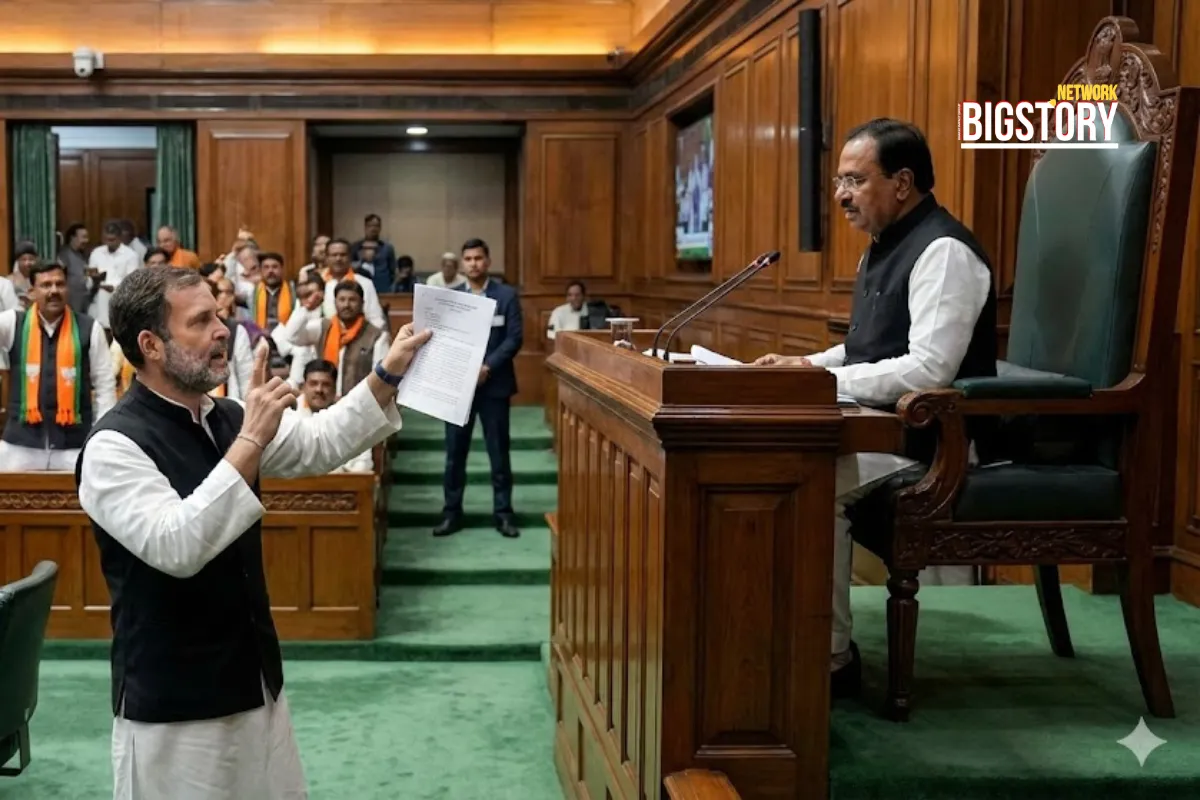 "Biggest Anti-National Act": Rahul Gandhi Slams SIR Voter Deletion in Parliament
