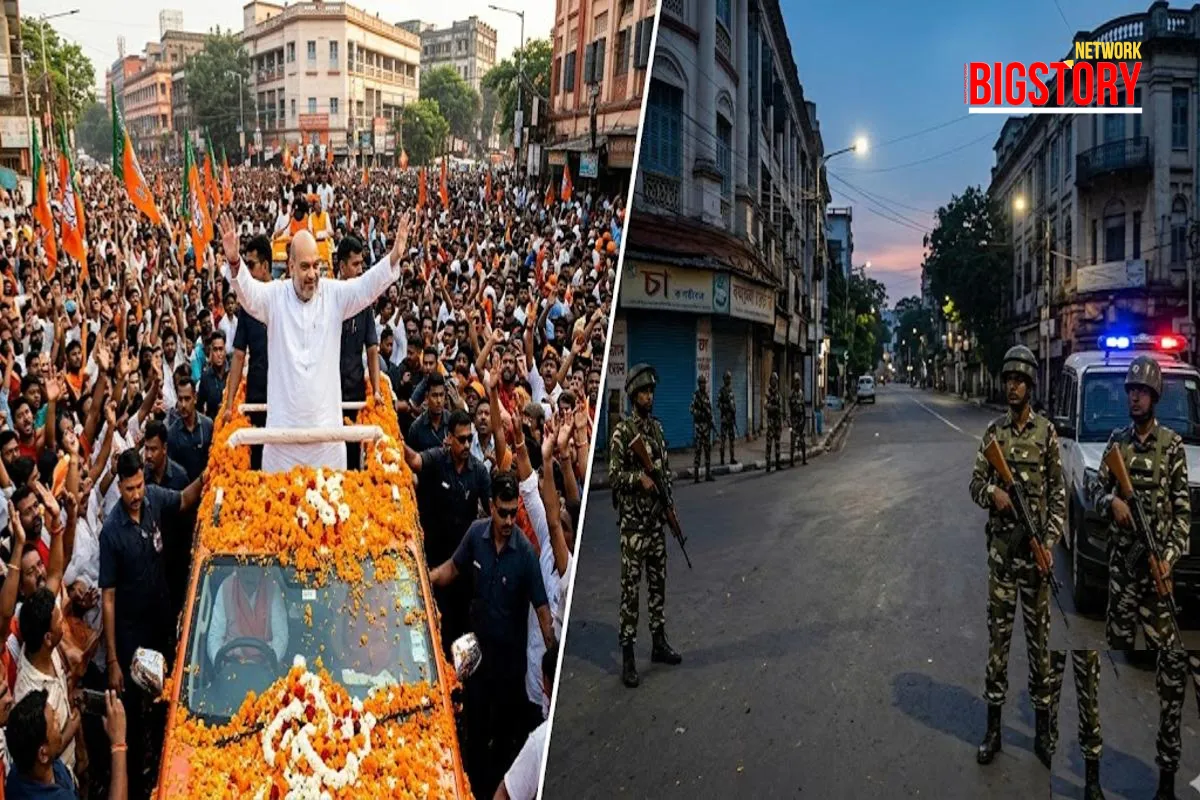 'Do Not Worry About the Goons': Central Forces to Remain in Bengal for 7 Days Post-Results, Announces Amit Shah