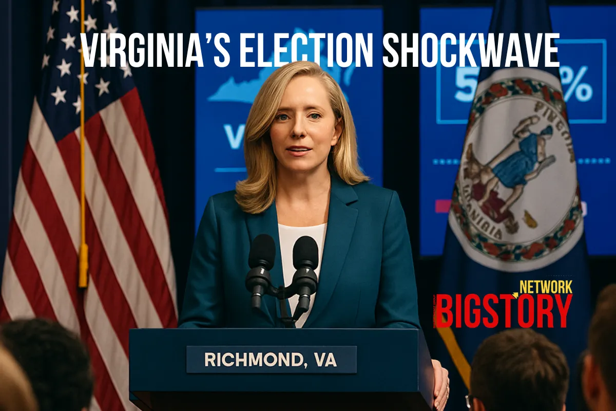 Virginia’s Election Shockwave: Democratic Sweep Signals Voter Shift Before 2026
