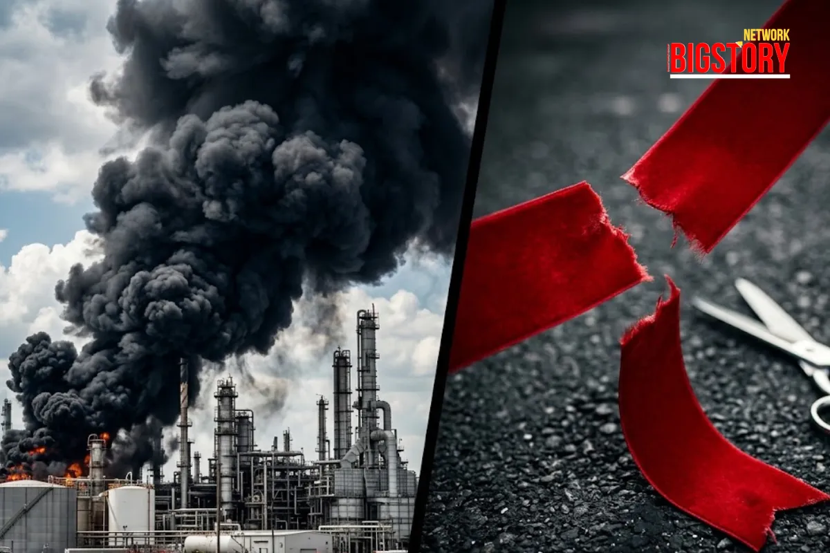 Inauguration Cancelled: Massive Fire Rocks ₹79,450-Crore Rajasthan HPCL Refinery on Eve of PM Modi's Visit