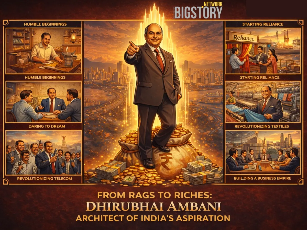 Dhirubhai Ambani: The Visionary Who Built Reliance & Changed India