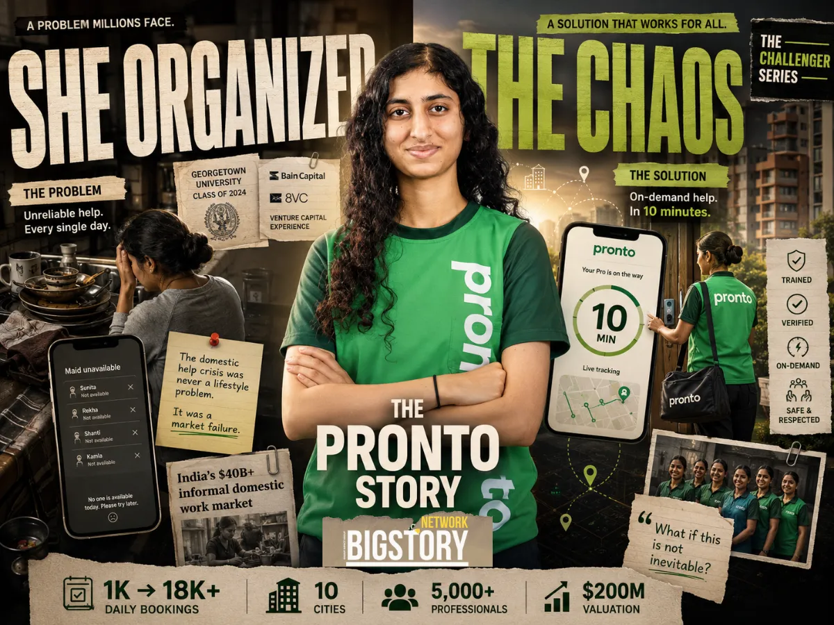 Anjali Sardana & Pronto's The 10-Minute Domestic Help Revolution