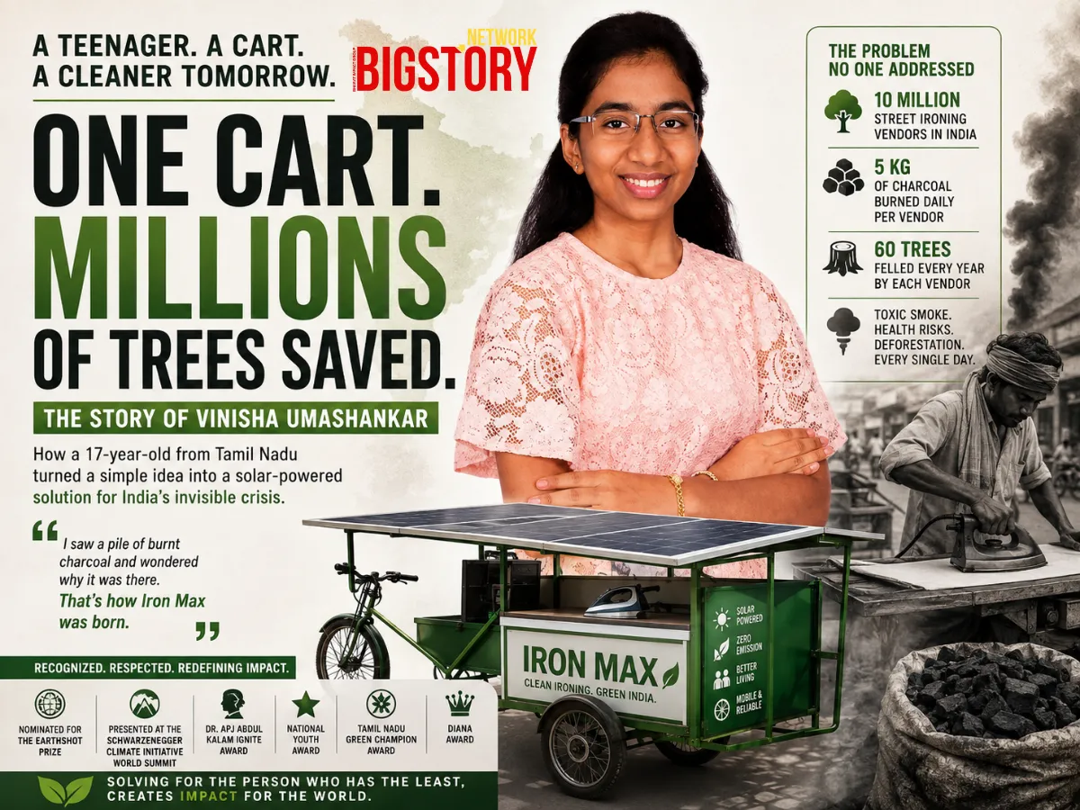 Vinisha Umashankar: The Teen Driving India's Green Future
