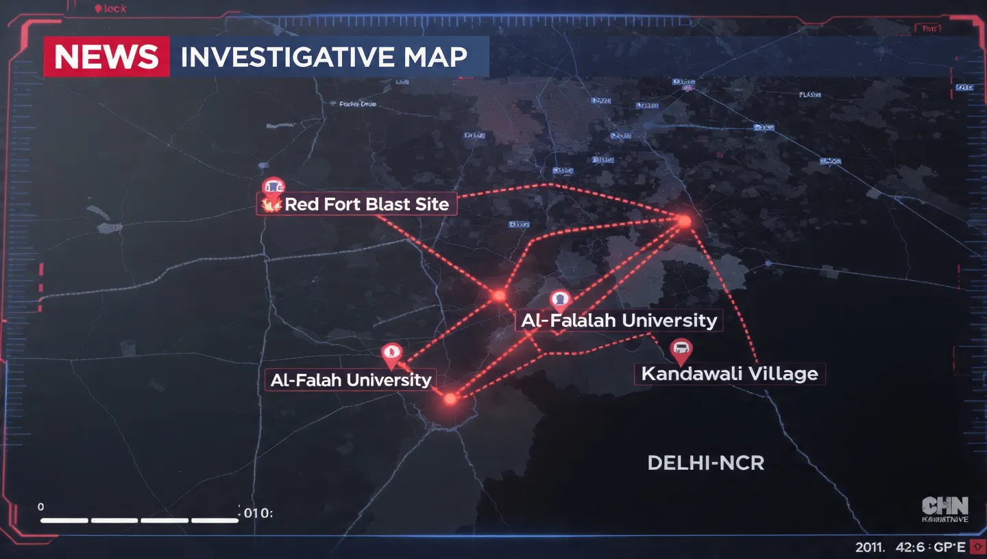 Terror in the Family? Dr. Umar’s Relative Caught Hiding the Red EcoSport in Village